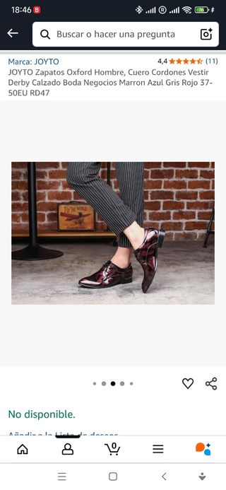 JOYTO Zapatos Oxford 47