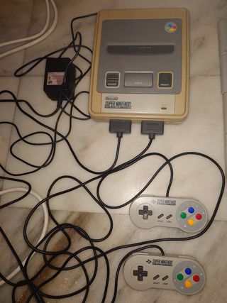 Super Nintendo SNES + juegos