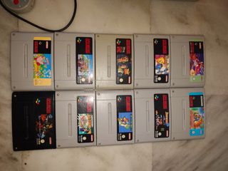 Super Nintendo SNES + juegos