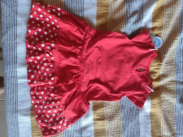 Vestito Minnie Disney bimba 12 mesi
