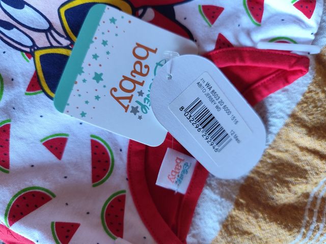 Vestito Minnie Disney bimba 12 mesi