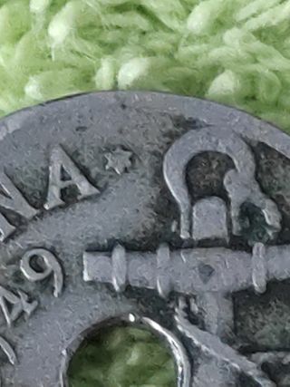 Moneda 50 Céntimos España 1947