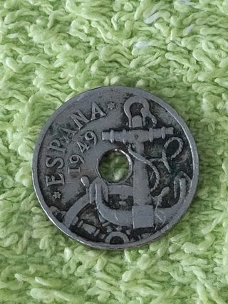 Moneda 50 Céntimos España 1947