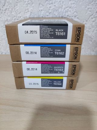 Tinta Epson T6161-T6164 (4 cartuchos)