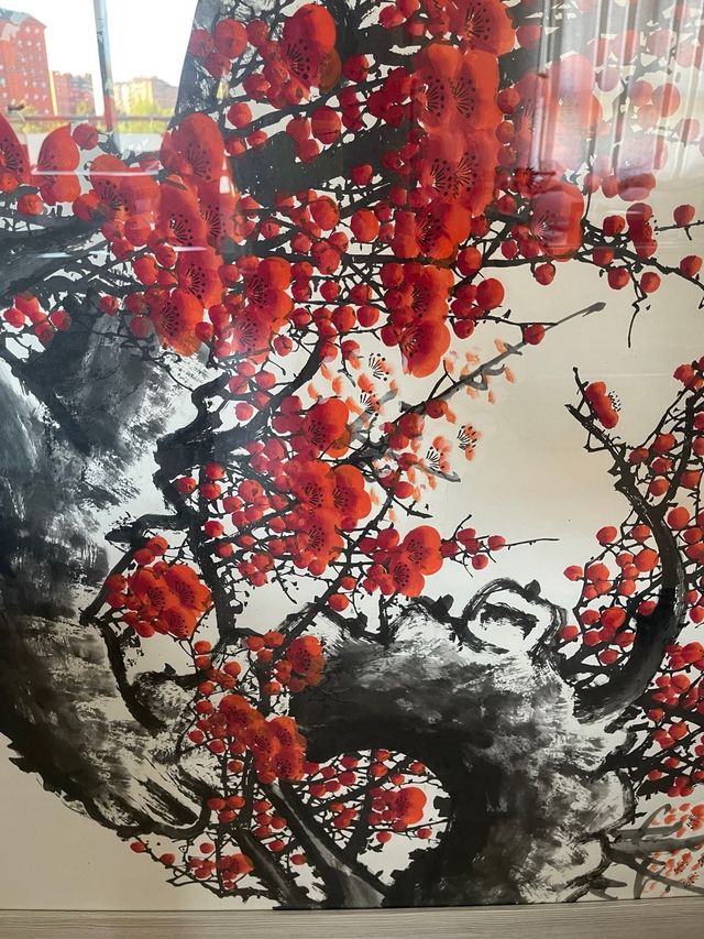 Cuadro motivo asiatico