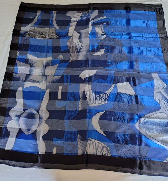 2 Foulard  | Blu & Multicolor