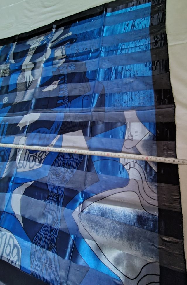 2 Foulard  | Blu & Multicolor