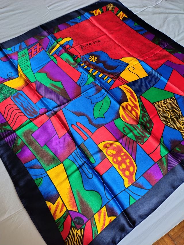 2 Foulard  | Blu & Multicolor