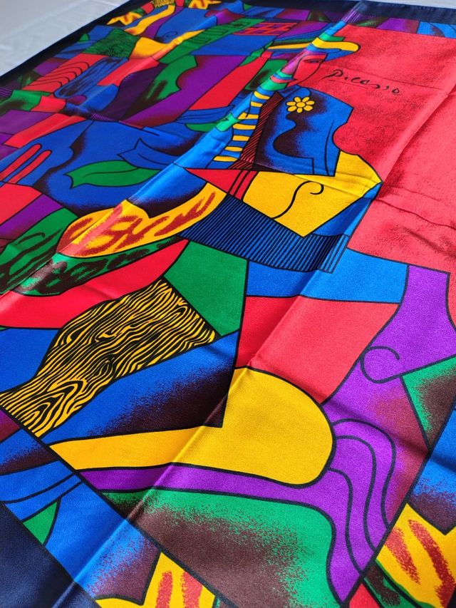 2 Foulard  | Blu & Multicolor