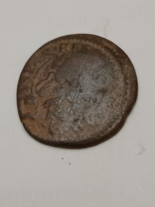 Monedas romans y resellos antiguos