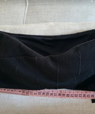Top bikini negro palabra d honor .Talla M.Etiqueta