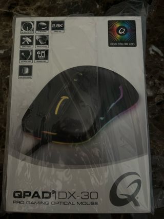 QPAD DX-30 Ratón Gaming Óptico