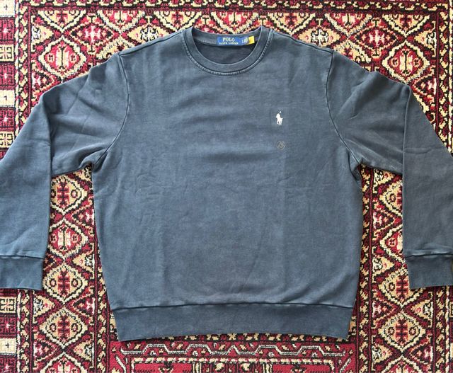 Felpa Polo Ralph Lauren Grigia Tg.L