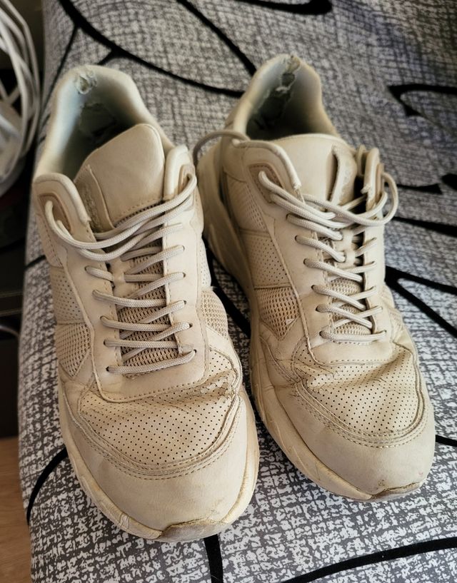 Zapatillas Pull & Bear beige