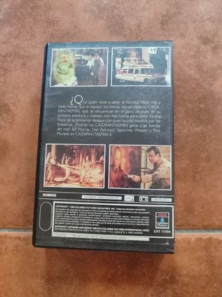 VHS Cazafantasmas II - Edicion VideoClub