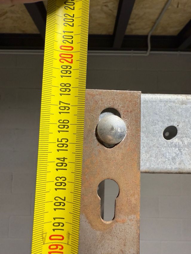 Estantería metal gris - 6 baldas