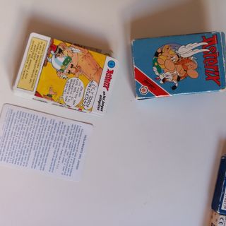 Juegos Cartas:Asterix, Power Rangers,Aladdin...