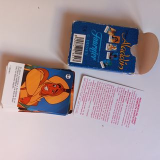 Juegos Cartas:Asterix, Power Rangers,Aladdin...