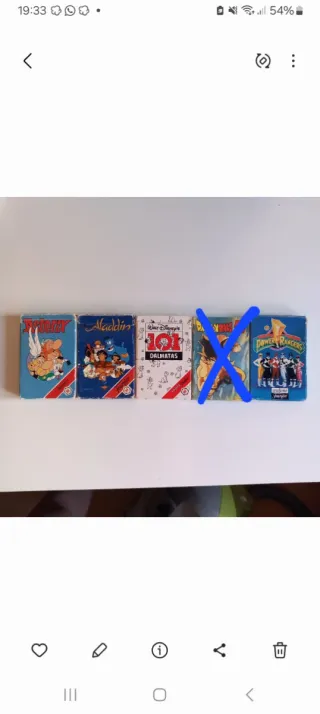 Juegos Cartas:Asterix, Power Rangers,Aladdin...