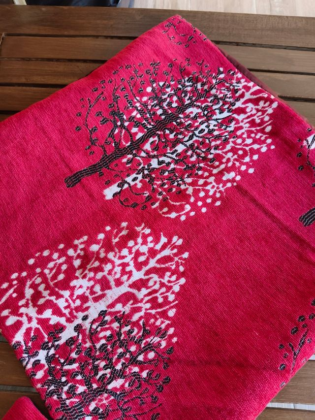 Fundas cojín rojas - 2 uds.