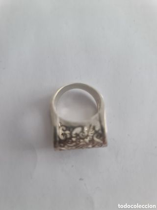 #1069 anillo plata de ley 925 1.7 cm