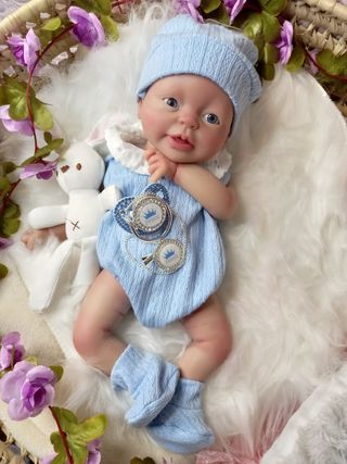 Bebé Reborn silicona: niño