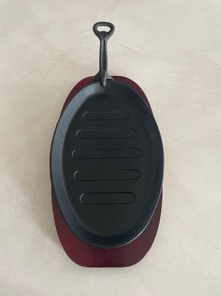 Kit Fajitas: Plancha ovalada