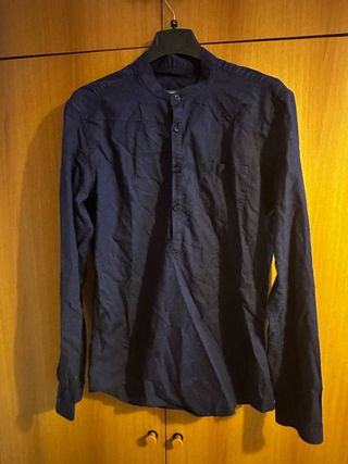 Camicia Uomo Daniele Alessandrini Blu