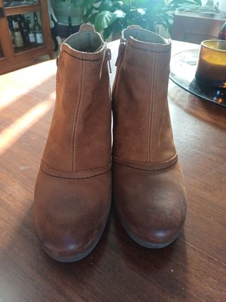 Botines Yokono Piel Marrón