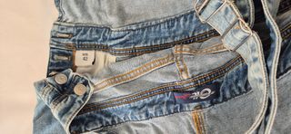 Peto Short vaquero azul Talla S