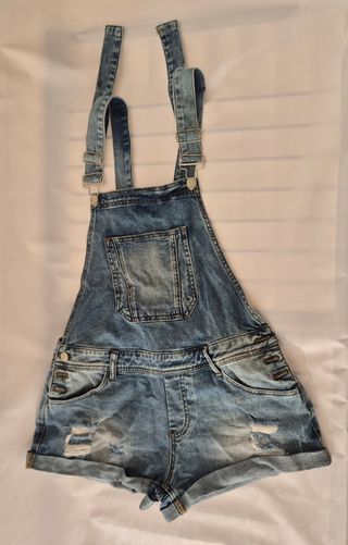 Peto Short vaquero azul Talla S
