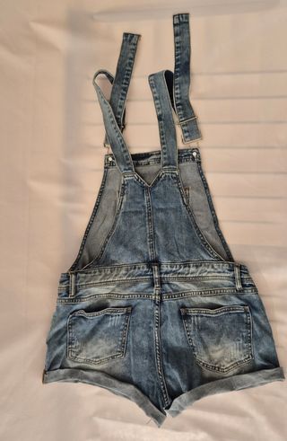 Peto Short vaquero azul Talla S