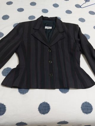 Chaqueta Hermes Govantes Negra - Talla 40