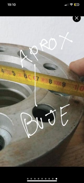 Separadores de rueda 3cm
 - 5 Tornillos