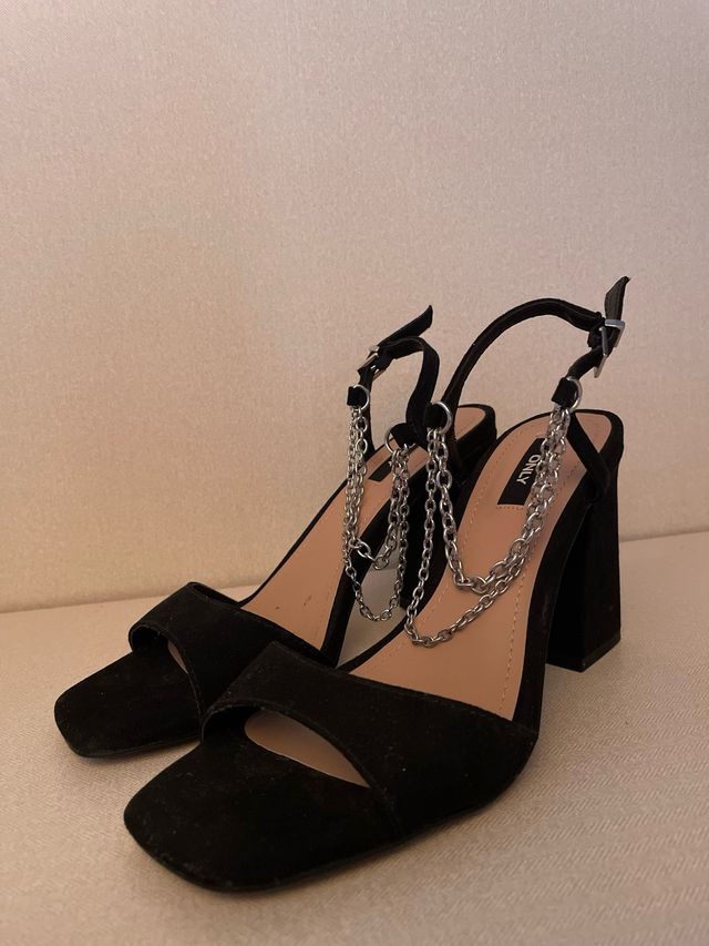 Tacones negros - Talla 36.5