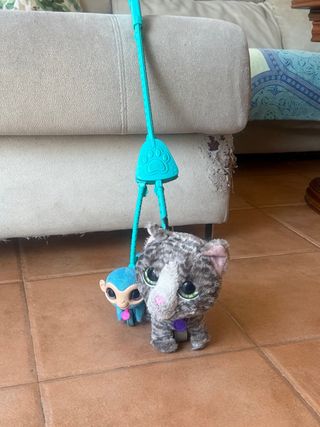 Gato y mono andadores | Juguete infantil