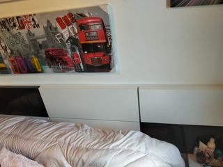 Cabecero cama + 2 mesillas noche