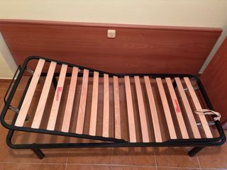 Somier Articulado - Metálico con lamas de madera