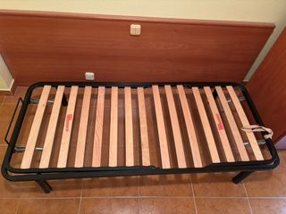 Somier Articulado - Metálico con lamas de madera