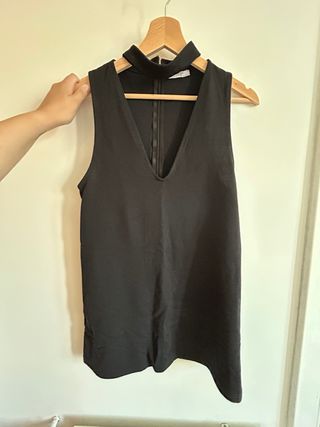 Vestido negro Zara - Talla S