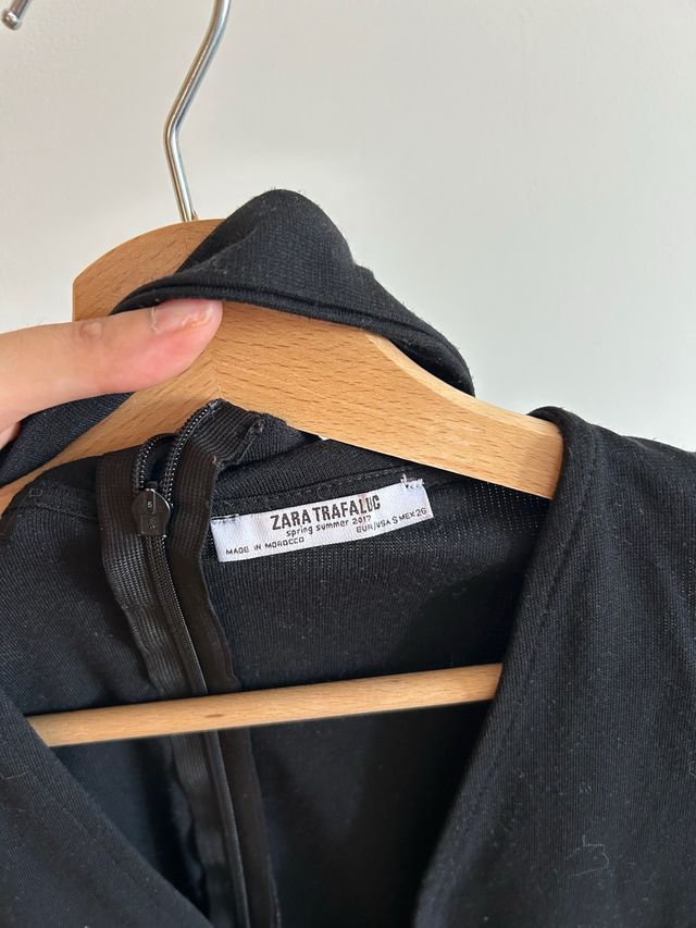 Vestido negro Zara - Talla S