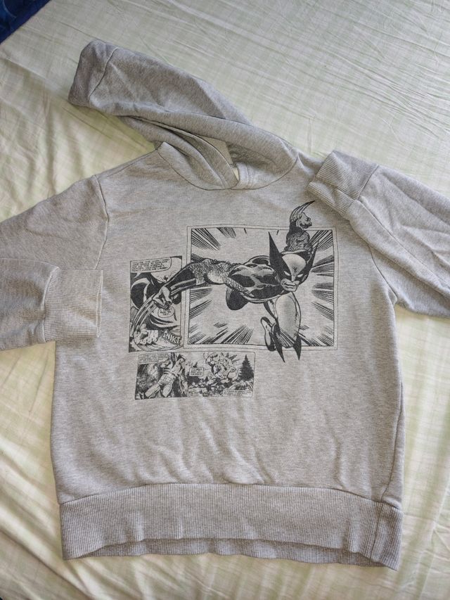 Felpa Wolverine bimbo 8-9 anni