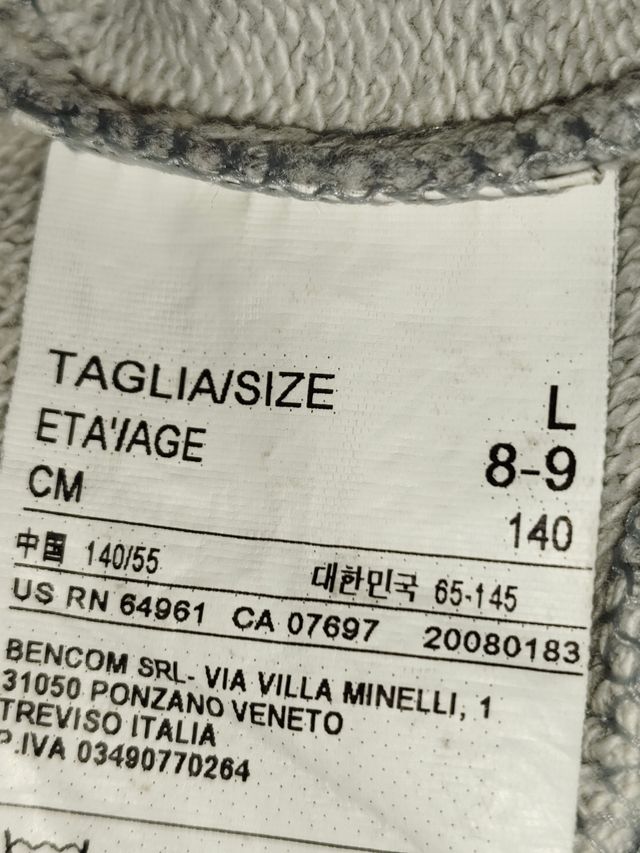 Felpa Wolverine bimbo 8-9 anni