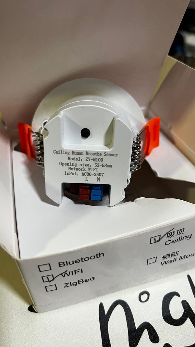 Sensor Movimiento Techo WiFi ZY-M100w