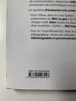 Libro francés: Partage b1
