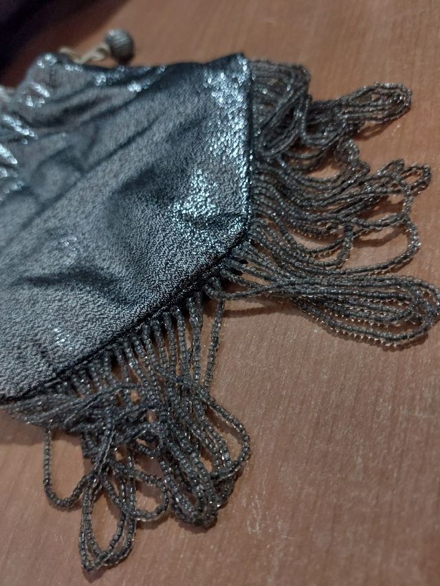 Bolso de fiesta plateado