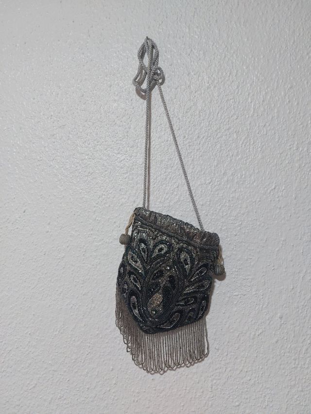 Bolso de fiesta plateado