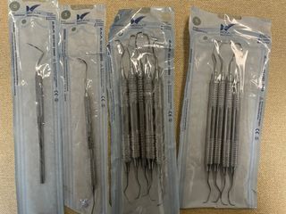 Sonda periodontal, Nabers, Curetas Gracey