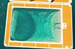 Piscina para Barco CON RED ANTI MEDUSA!!!