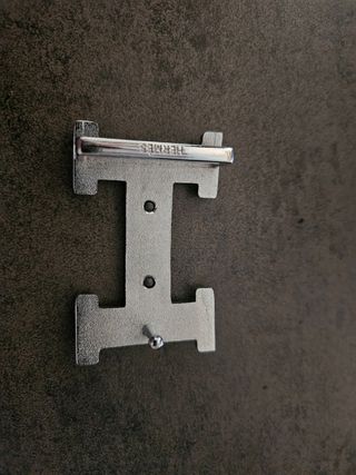 Hebilla Hermès plateada